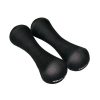Mancuernas de neopreno Finnlo 3 kg negro 2 unidades