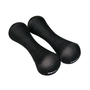 Mancuernas de neopreno Finnlo 3 kg negro 2 unidades